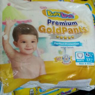 Thanh lý gói bỉm quần Baby love S 20 cao cấp Thái Lan