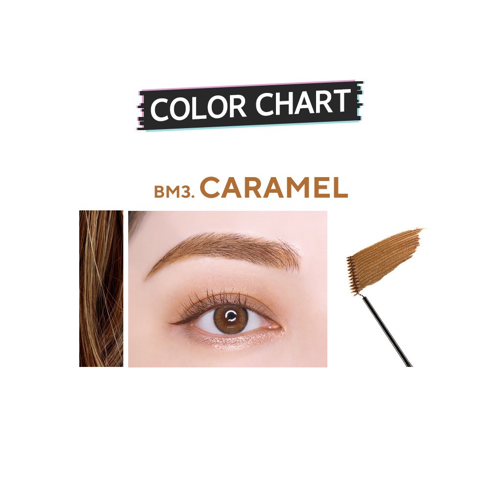 [Hàng mới về] Mascara chải lông mày MERZY chống thấm nước 3 màu sắc tùy chọn 3.5g | BigBuy360 - bigbuy360.vn