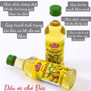 Dầu Óc Chó Đức Kunella Feinkost WalnuBol