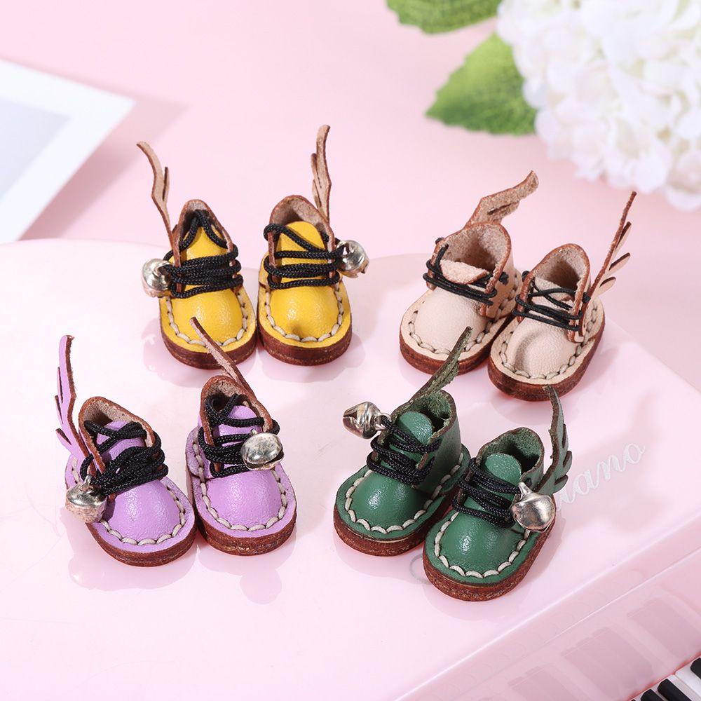 Giày Da Bò Cho Búp Bê 1 / 12BJD 1 / 11 OB11