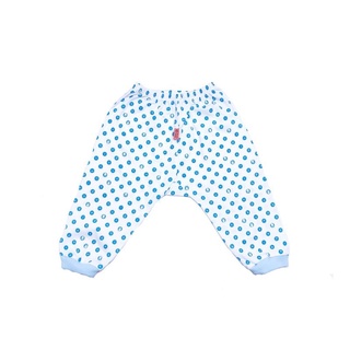 Quần sơ sinh dài chấm bi cao cấp Babiboo BB48