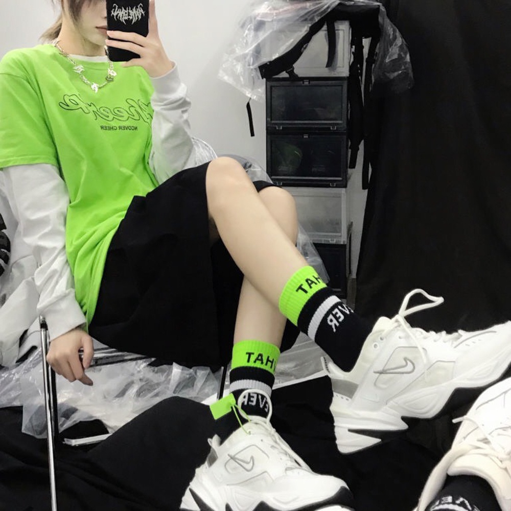 Tất Cổ Cao Nam Nữ Vớ Chân Dài Nhiều Màu Thể Thao Loại Dày Xịn Cao Cấp Phong Cách Trẻ Trung - Hot Store