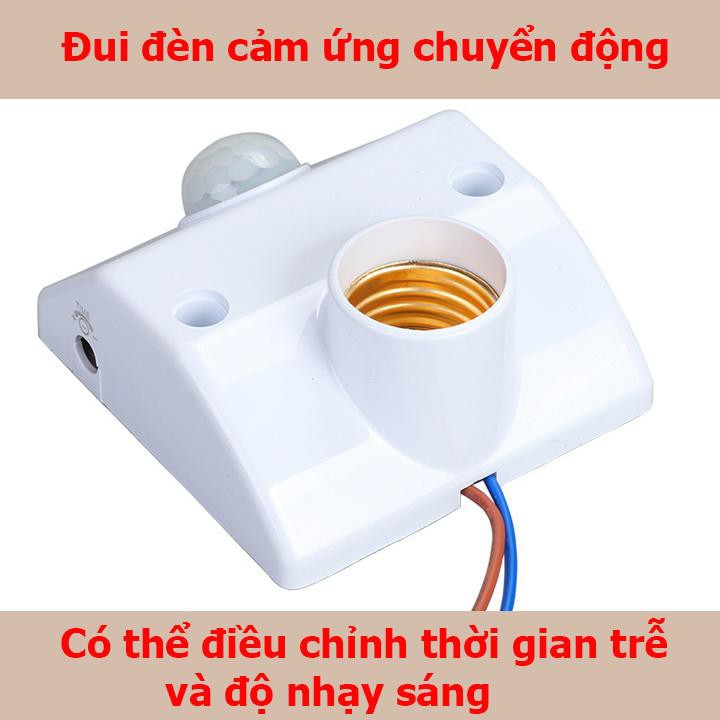Bộ 2 chuôi đèn cảm biến chuyển động FuTech (White)
