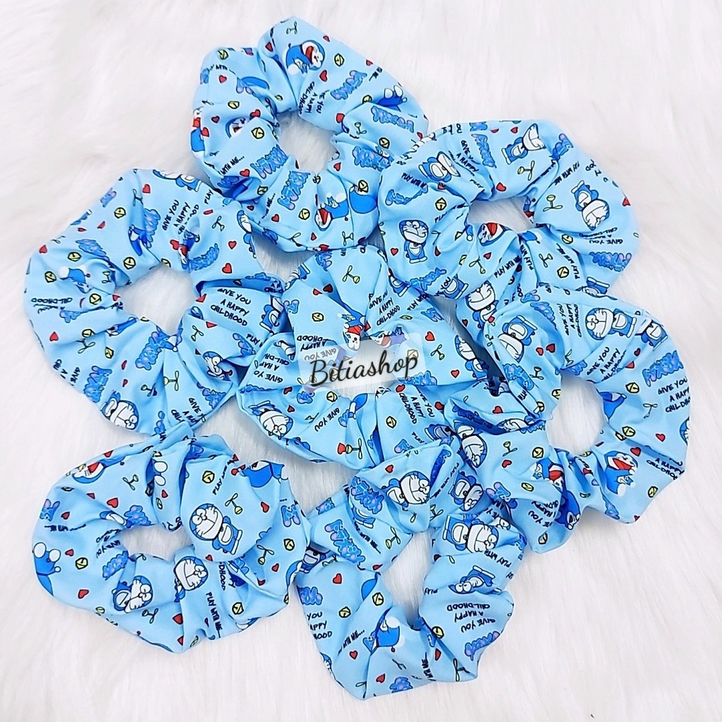 CỘT TÓC SCRUNCHIES DOREMON DỄ THƯƠNG