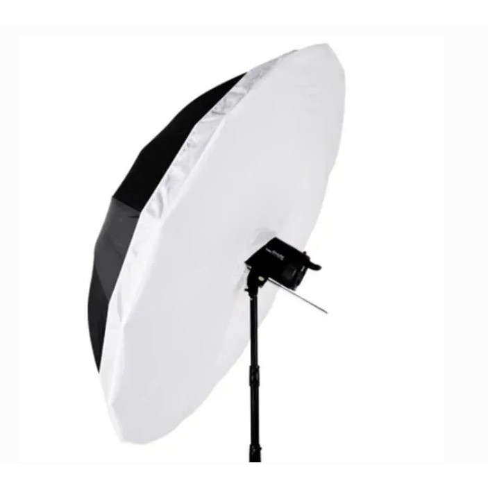 Combo dù phản và vải softbox 130cm 16 cạnh