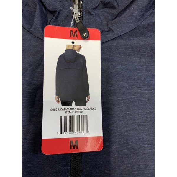 ÁO KHOÁC GIÓ NỮ 32* COOL DEGREE ANORAK CROP JACKET SIZE M
