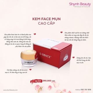 Face mụn cao cấp s-white ban ngày dưỡng da