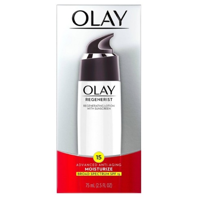Sữa dưỡng ẩm chống nắng chống lão hoá Olay Regenerist Regenerating Lotion With Sunscreen 75ml Hàng Nhập USA