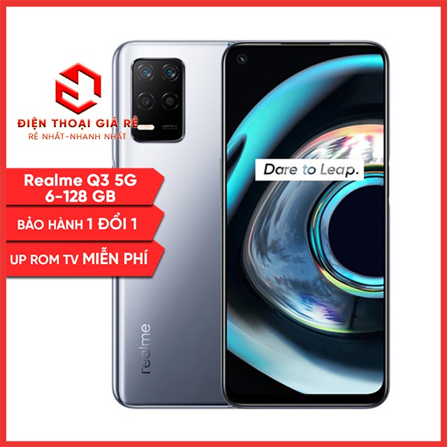 Realme Q3 5G - Ram 6, Ram 8-128GB, Chip Snapdragon 750G - [Điện thoại giá rẻ, bảo hành 1 đổi 1, tặng dán màn] | BigBuy360 - bigbuy360.vn