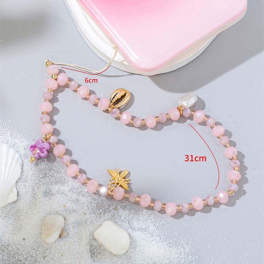 Dây Chuỗi Hạt Handmade Chống Thất Lạc Gắn Điện Thoại Di Động Tiện Lợi