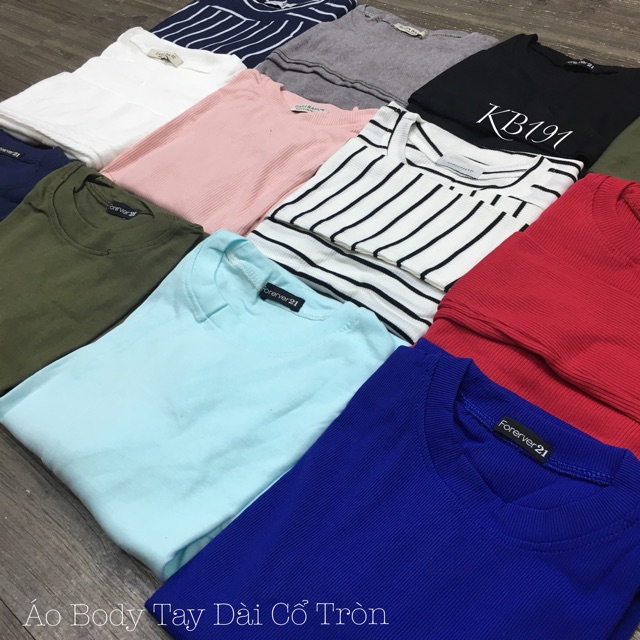 [Mã WASTUP giảm 10% tối đa 30K đơn 99K] Áo Body Tay Dài Cổ Tròn Hàng VNXK | BigBuy360 - bigbuy360.vn