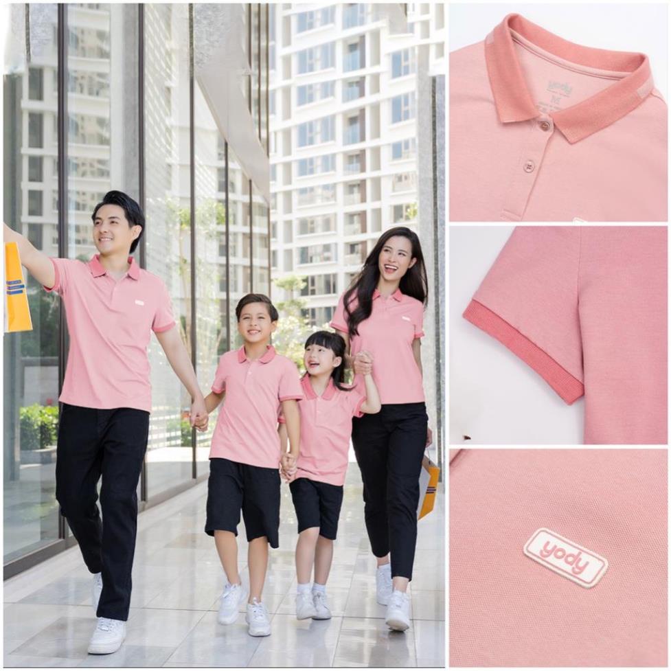 Combo 4 hoặc 3 áo polo gia đình mắt chim thương hiệu YODY APM3299, APN3340, KID3052 2022 !