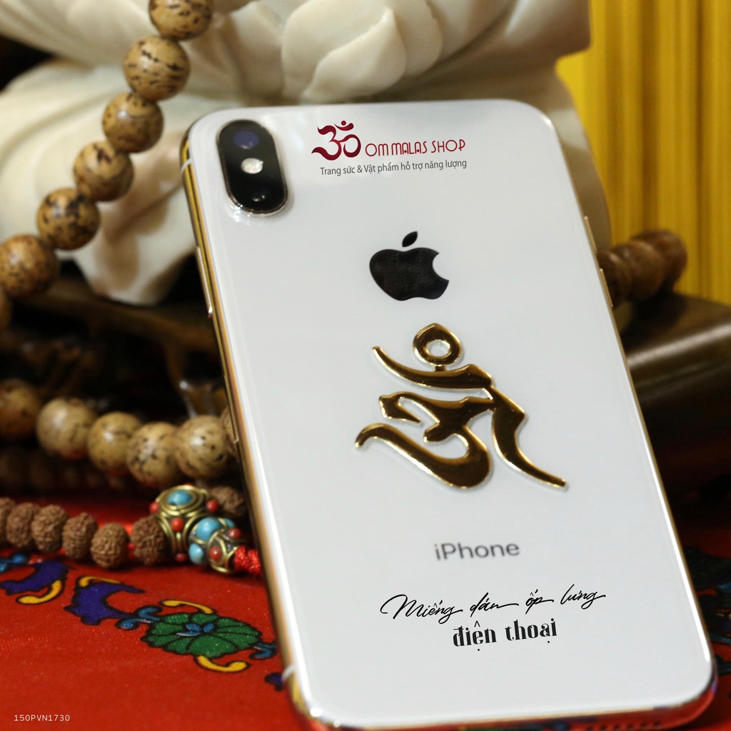 MIẾNG DÁN ĐIỆN THOẠI CHỮ OM