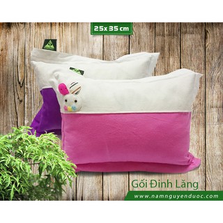 Gối Đinh Lăng Em Bé 100% Lá 25x35 cm - Nam Nguyên Dược