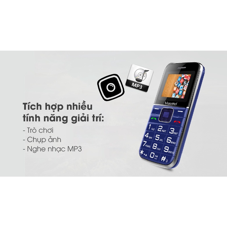 Điện Thoại Mastel Cho Người Già | BigBuy360 - bigbuy360.vn