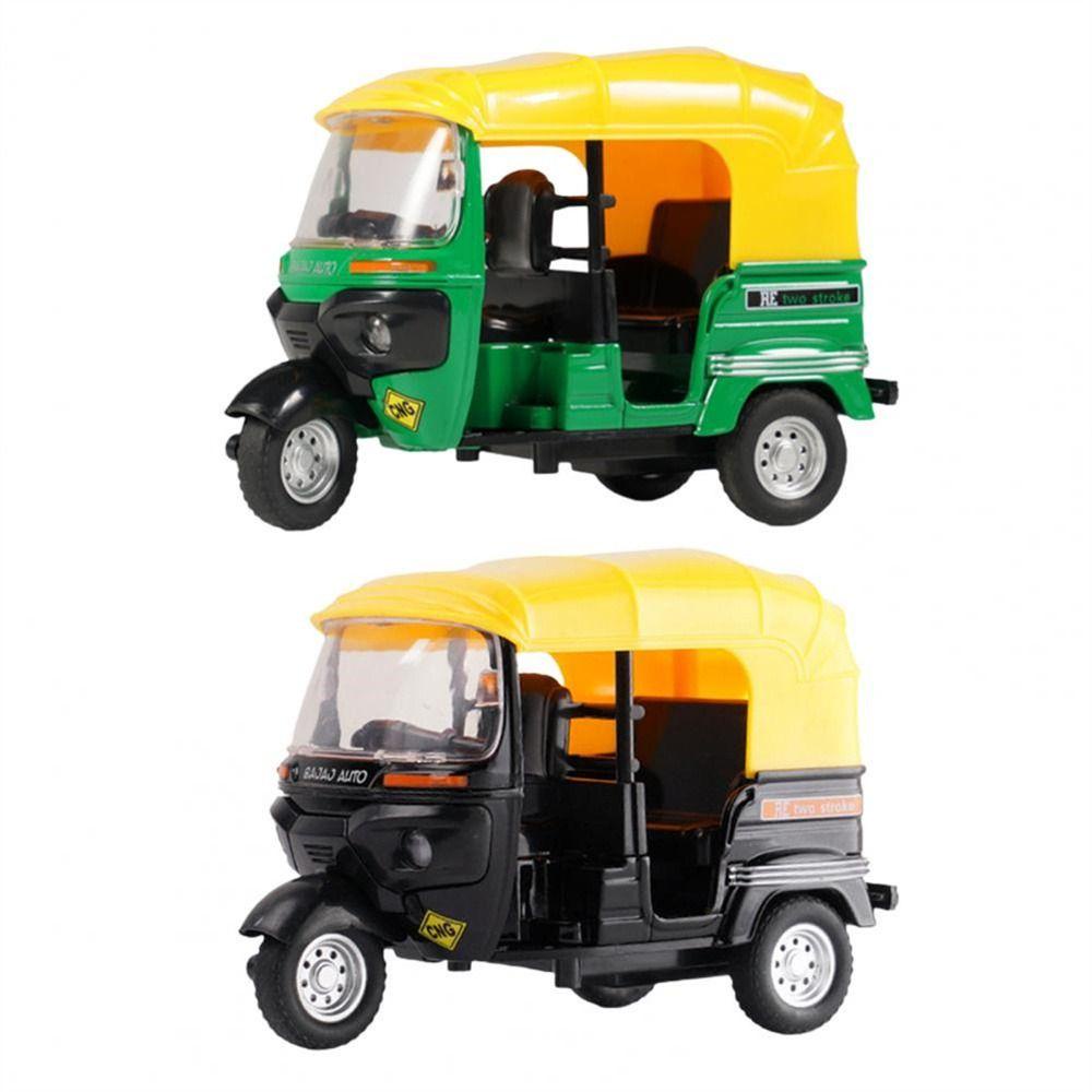 Xe Ba Bánh Đồ Chơi Có Nhạc Và Đèn 1 Trang Trí Nhà Búp Bê