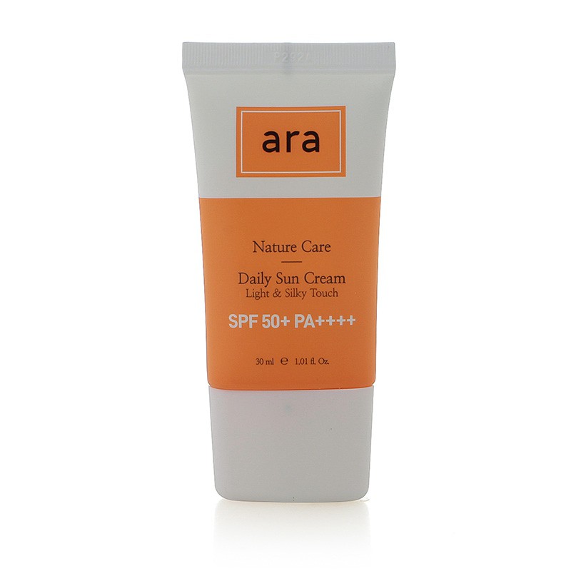 [Hàng chính hãng] Kem chống nắng ARA Nature Care Daily Sun Cream Light & Silky Touch SPF 50+ PA++++