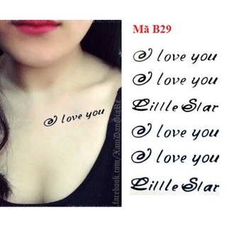 [CÓ SẴN]Hình Xăm Dán Tatoo  shopgiarebatngo