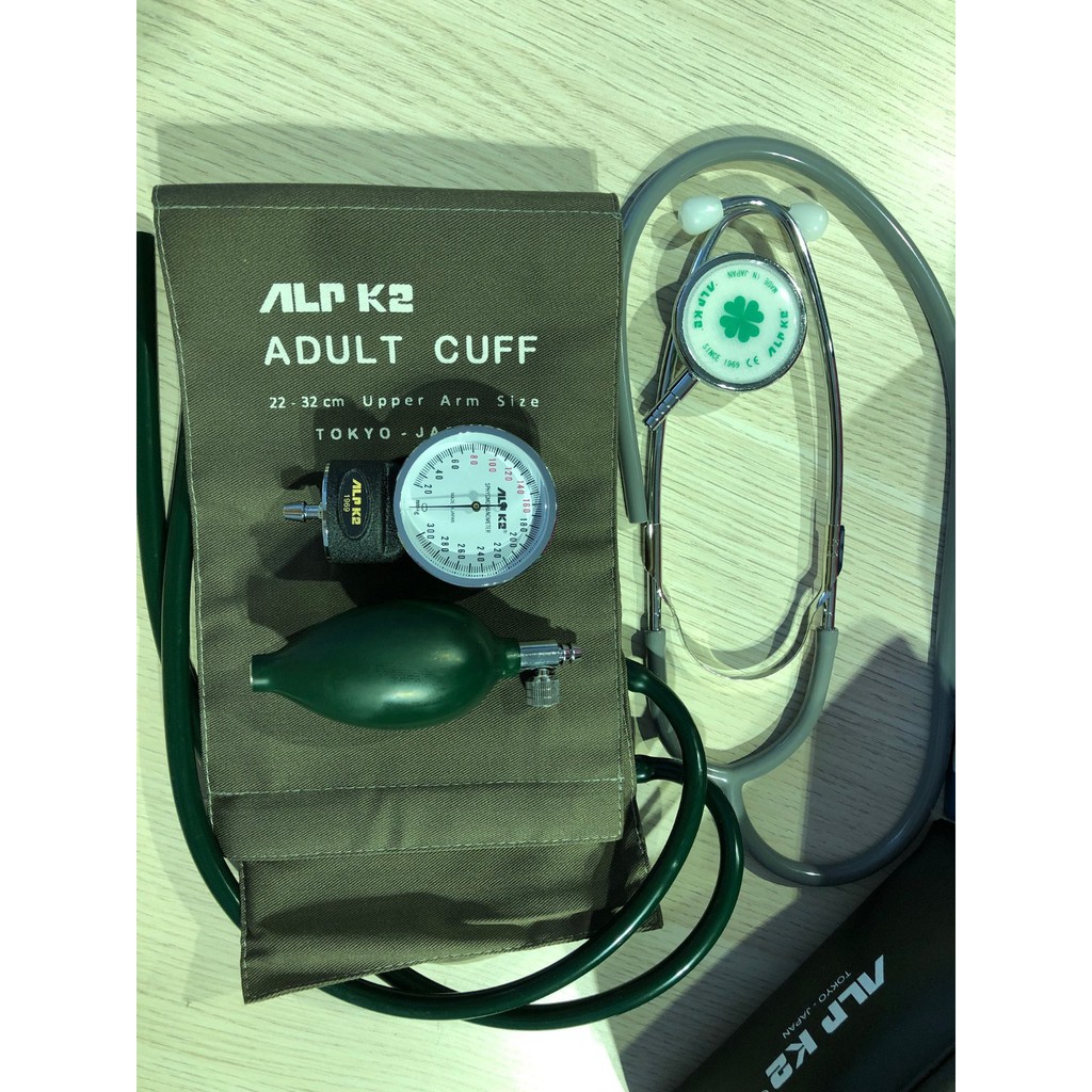 Ống Nghe y khoa 1 dây 2 mặt Tai Nghe Y Tế tim phổi 1 Dây Alpk2 FT-801 (FT 801) cho máy đo huyết áp cơ alpk2 Nhật Bản