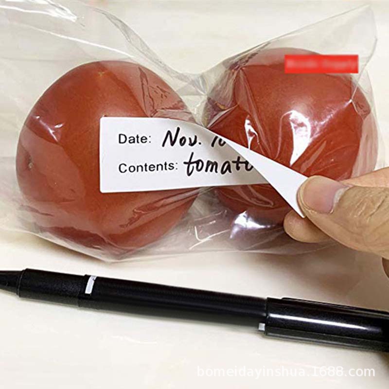 Giấy nhớ - giấy note ghi chú không thấm nước, dán lọ gia vị, hộp đựng đồ ăn, túi đựng thực phẩm trong tủ lạnh