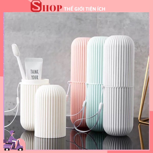 Hộp đựng bàn chải du lịch-hộp đựng đa năng cầm tay 88077 THẾ GIỚI TIỆN ÍCH