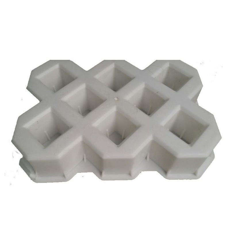 Khuôn nhựa làm gạch trồng cỏ 8 lỗ giá rẻ