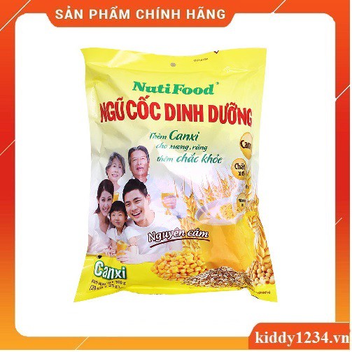 Ngũ cốc dinh dưỡng Nuti Food 20 gói ×25g