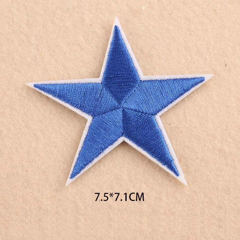 Sticker Ủi Thêu Hình Ngôi Sao Xinh Xắn