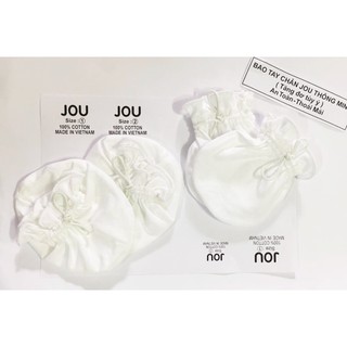[COTTON 100%] Bao tay chân tăng đơ thông minh Jou (cho bé từ 0 - 6 tháng)