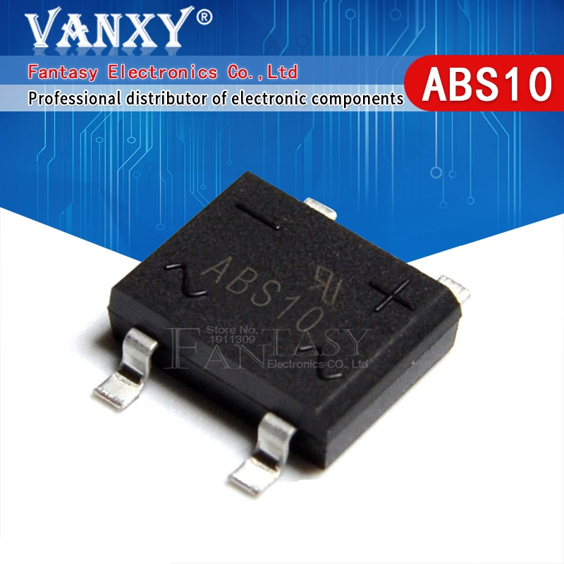 Set 50 Cầu Chỉnh Lưu ABS10 SOP-4 SMD Chuyên Dụng