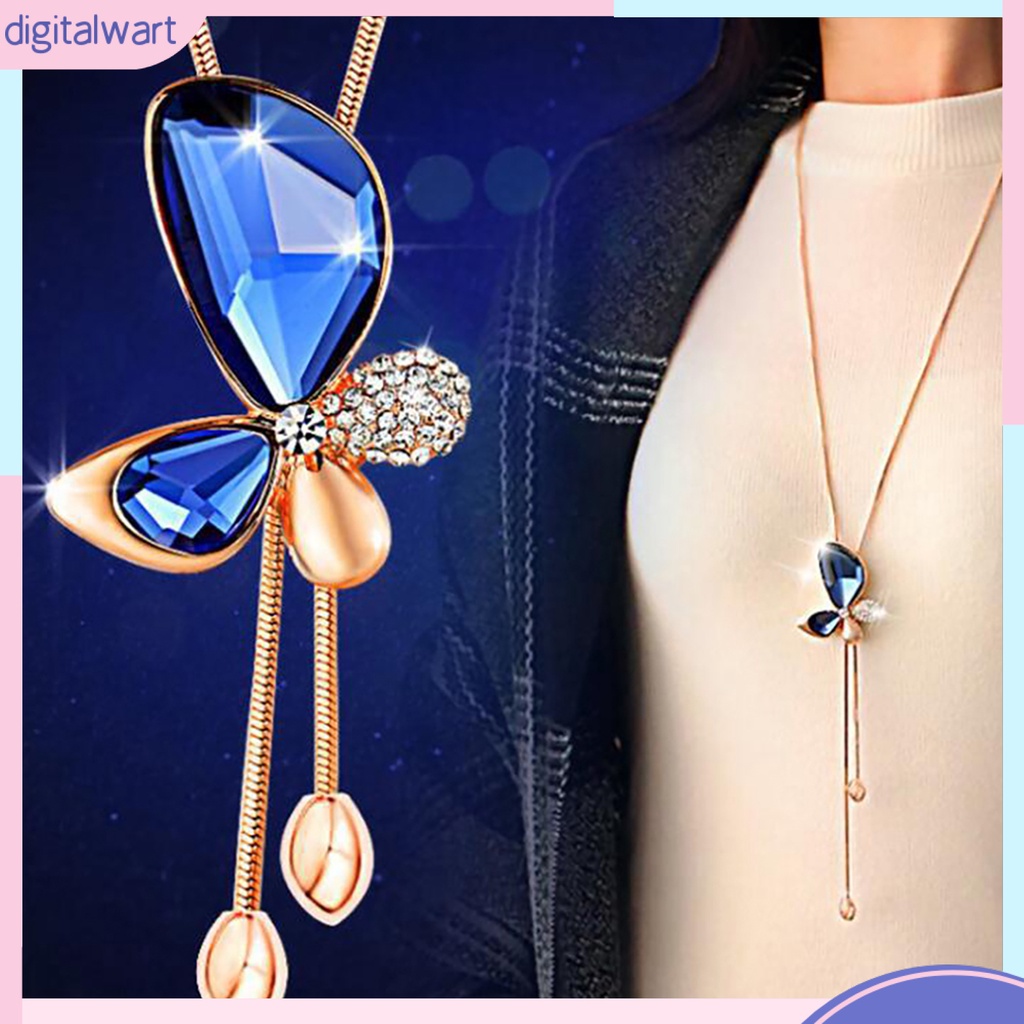 Vòng cổ HìNh BướM ĐíNh Đá Sang TrọNg