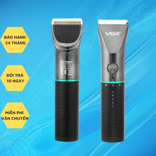 tông đơ cắt tóc chuyên nghiệp vgr-661 cao cấp dành cho thợ cắt tóc gia đình chống dựt tóc