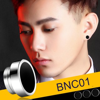 Bộ 2 bông tai nam châm inox 8mm bnc01 - muasamhot1208
