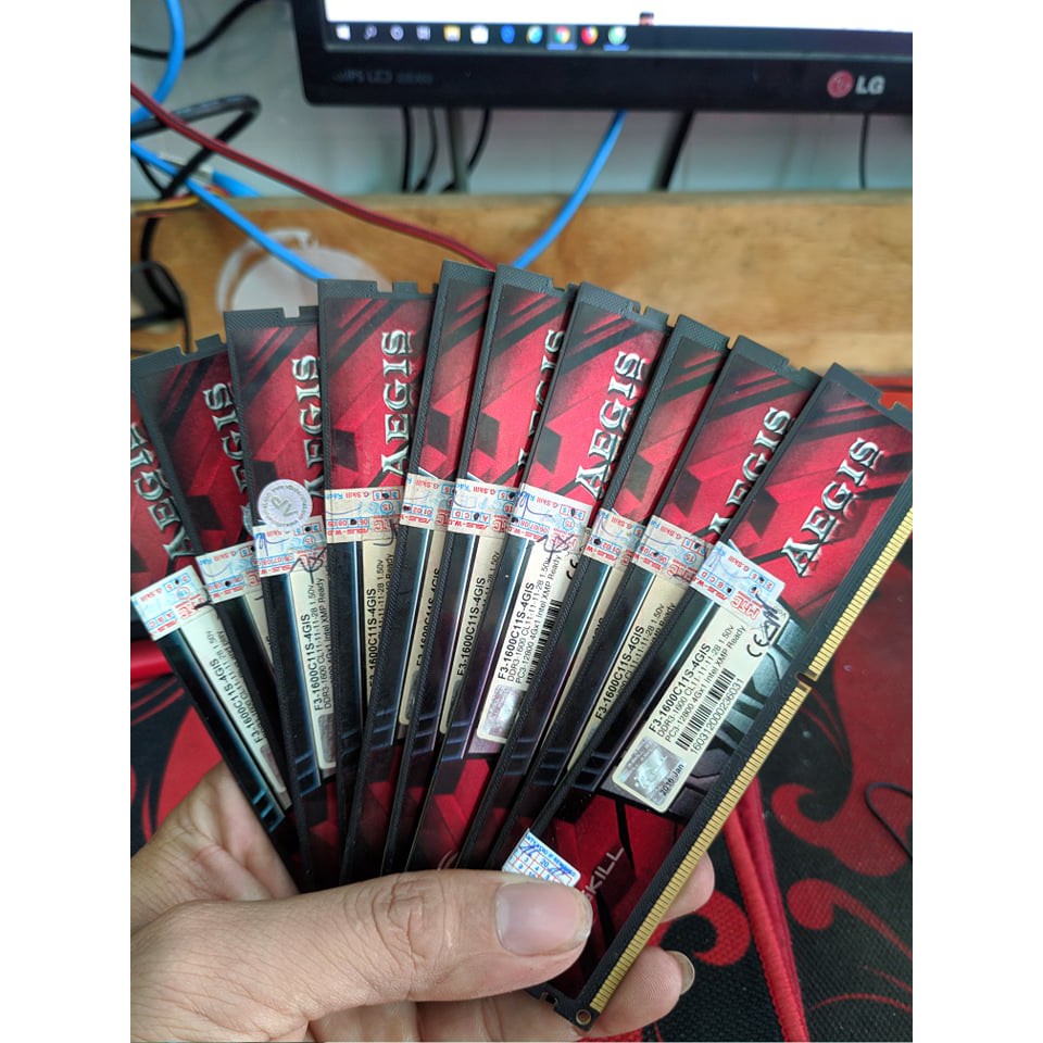 RAM PC DDR3 4GB BUS 1600 G.SKILL AEGIS | BigBuy360 - bigbuy360.vn