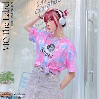 Áo thun oversize tie dye thiên thần Angel tee VIQ The label
