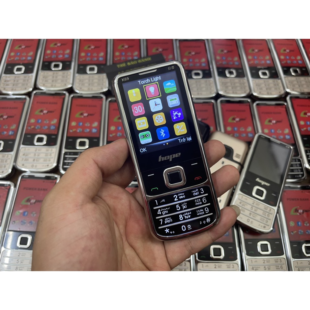 [Mã 2611DIENTU500K hoàn 7% đơn 300K] ĐIỆN THOẠI ĐỘC 4 SIM HOPE K69 Có Thay Đổi Giọng Nói | BigBuy360 - bigbuy360.vn