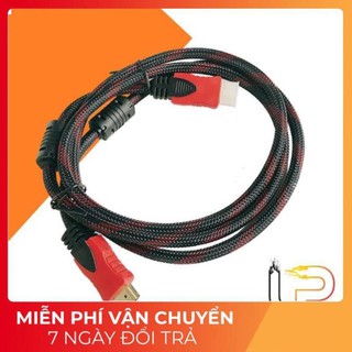 Cáp hdmi tròn bọc dù chống nhiễu dài 1.5m - 3m - 5m