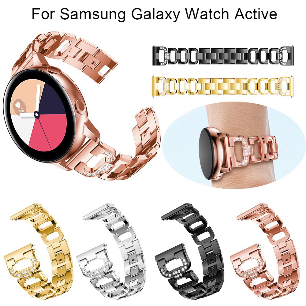 Dây đeo thay thế cho đồng hồ Samsung Galaxy Watch Active/ Active 2/Galaxy 42mm bằng kim loại