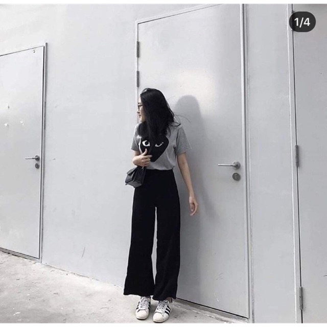Quần cullote vải