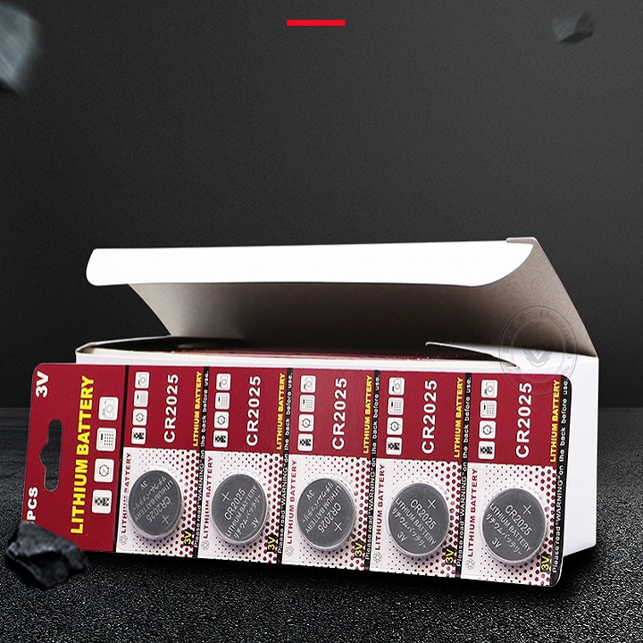 Pin CR2025 Lithium Battery 3V (Vỉ 25 viên)