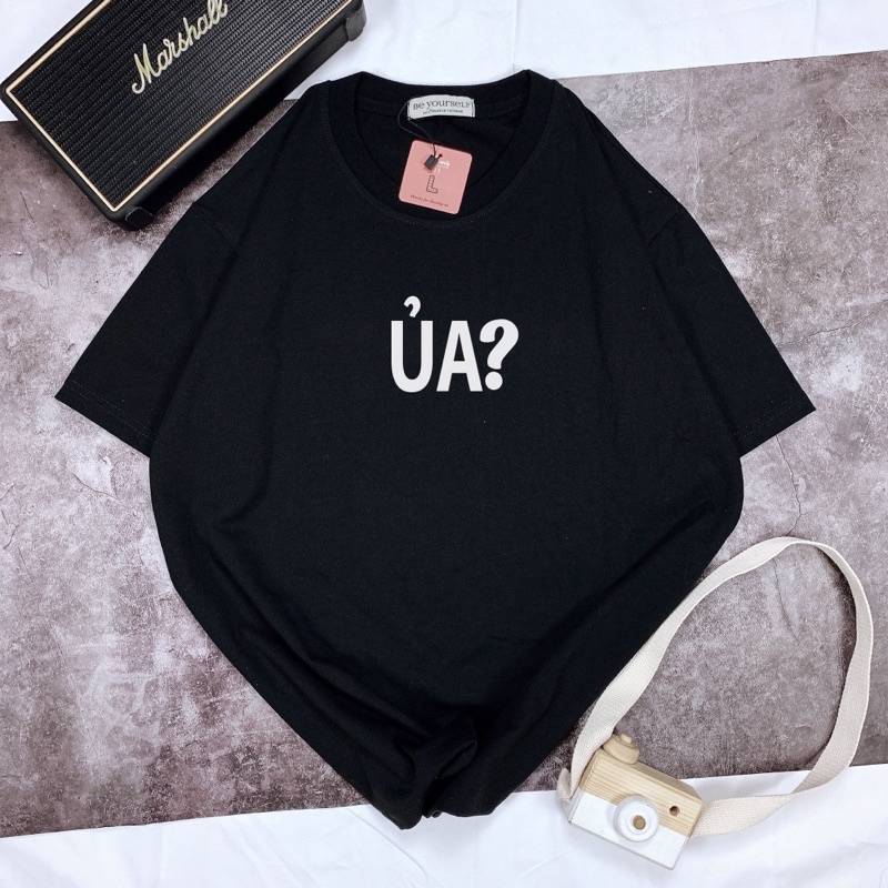 Áo Thun Ủa Unisex Đủ Size M L XL XXL - Slogan Hot Trend