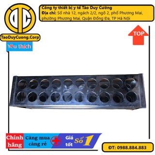 Giá đựng ống nghiệm inox, giá đựng Fancol bằng inox
