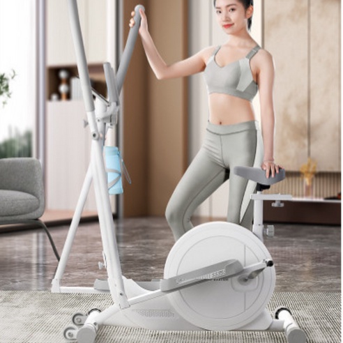 Xe đạp thể thao toàn thân kết hợp 3 trong 1 - Máy chạy bộ + Xe đạp tập + Tập tay - Kháng lực từ tính 2 chiều, đo nhịp ti