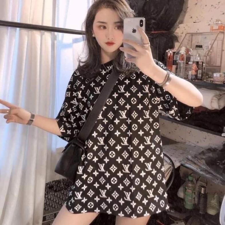 Áo Thun Thời Trang Unisex- Áo Thun Nam Nữ Lv Cao Cấp - Áo Phông Ulzzang