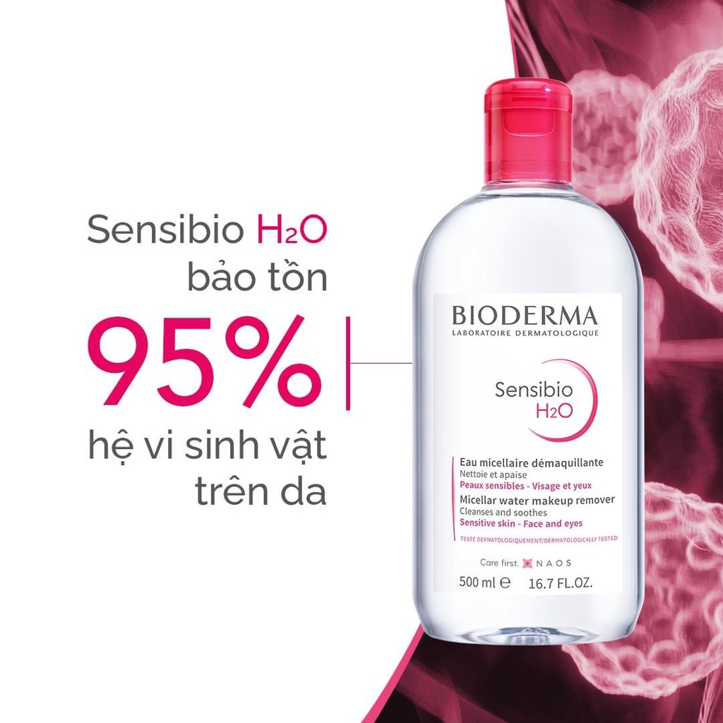 Nước tẩy trang Bioderma  (500ml)