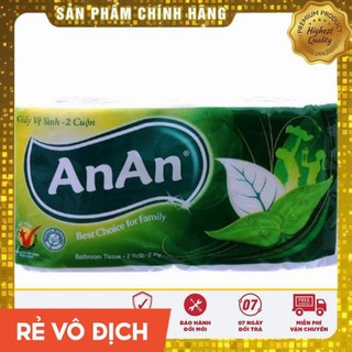 Lốc 10 cuộn Giấy vệ sinh AnAn xịn có lõi