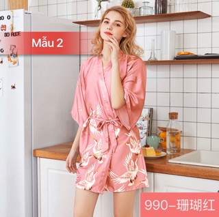 Áo Choàng Ngủ – Áo Choàng Mặc Make Up