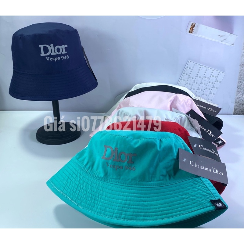 Nón bucket hàn quốc vải dù 2 mặt xinh xắn - mũ bo cụp nữ sanh chảnh thời trang