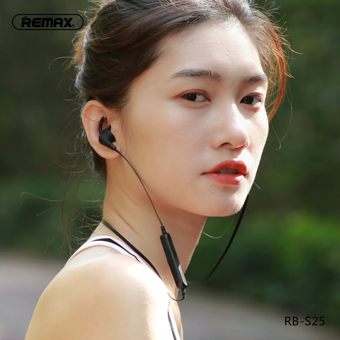 Tai nghe bluetooth Remax RB-S25 choàng cổ thiết kế kiểu earhook