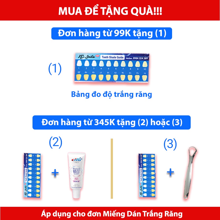 7 gói miếng dán trắng răng Crest 3D White chính hãng MỸ -  Cho hàm răng trắng sáng vượt trội